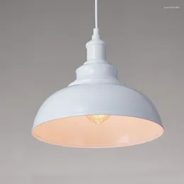 Lampes suspendues Creative LED en fer forgé simple pot lumières rétro style industriel restaurant boutique café bar lampe suspendue