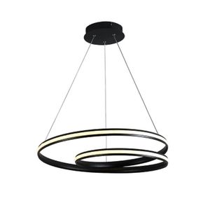 Hanglampen creatieve moderne ledlichten voor woonkamer eetkamer slaapkamer wit of zwart deco lamp armaturen 90-260Vpendant