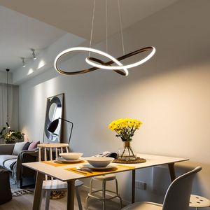 Hanglampen Designlichten voor slaapkamer woonkamer eetkamer goud afgewerkte kabels kunnen verstelbaar zijn hanglamp 110V 220Vpendant