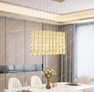 Hangende lampen eetkamer lampbar modern minimalistisch led kristal kroonluchter licht luxe restaurant