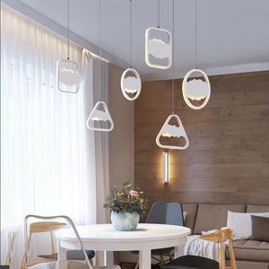 Lámparas colgantes Lámpara de comedor Lámpara de suspensión Led moderna Luces para el hogar Individualidad Característica creativa Lámpara colgante