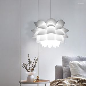 Hanglampen diy lotus bloem lamp home decor led plafondlampen kantoor el bar hangende E27 verlichtingsarmaturen