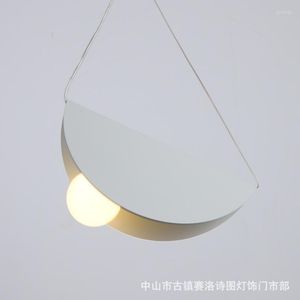 Hanger lampen Europa Cottage Living Decor Industrial Glass LED -armaturen Residentiële geometrische lichtlampbal
