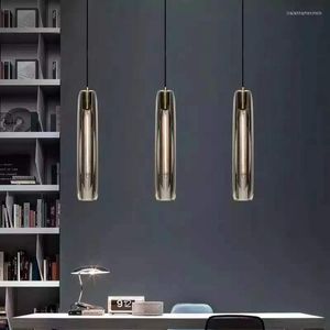 Lampes suspendues Europe or cristal lumière verticale pour cuisine couloir chevet chambre décoration de la maison