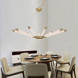 Lámparas colgantes Eusolis Nordic Woonkamer Luces Led Creatieve Restaurante Hanglampen Intrekbare Estilo Iluminación Interior Industrial