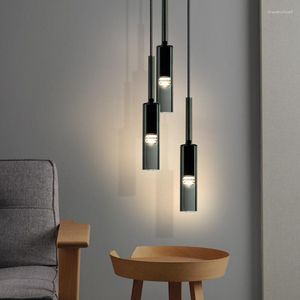 Hanglampen Armatuur Nachtkastje Moderne Hanglamp Nordic Keuken Bar Teller Glas Decor Restaurant Kamer Licht Slaapkamer Wonen Luxe