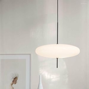 Hanglampen Flying Saucer Lights Modern Art Study Slaapkamer Hanglamp Designer Eetkamer Home Decor LED-verlichtingsarmatuur