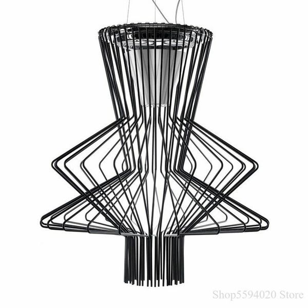 Lámparas colgantes Foscarini Allegro luces colgantes Led suspensión Industrial decoración de Loft lámpara colgante luminaria lustre Lamparas colgante