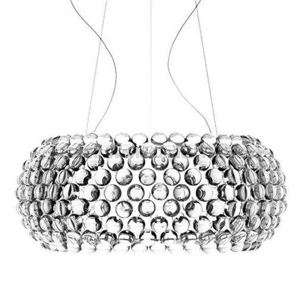 Lámparas colgantes Foscarini Caboche Luces Acrílico Moderno RS7 Comedor Lámpara de oro claro Decoración para el hogar Cocina Iluminación interior 333I