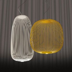 Lámparas colgantes Foscarini Spokes 1/ 2 luces de araña de Metal modernas lámpara de suspensión Led para sala de estar dormitorio accesorio de decoración colgante PA0185