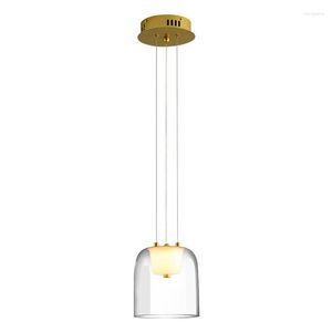 Hanglampen Glazen Afdekking Koord Led Keuken Licht Schorsing Armatuur Moderne Nordic Hangende Verlichting Eetkamer Bar Cafe Lamp