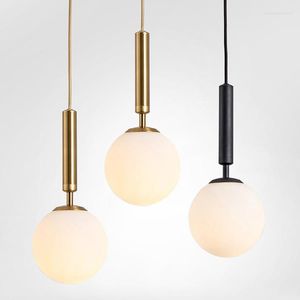 Pendant Lamps Hanging Lamp Shade Iron Cord Holder Wood Light Bulb Chandelier Ceiling E27 Decoration Lustre Suspension