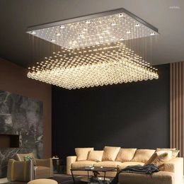Hanglampen Woondecoratie Kroonluchter Eetkamerverlichting Binnenverlichting Lichtpunt Plafond Salon Fancy Crystal