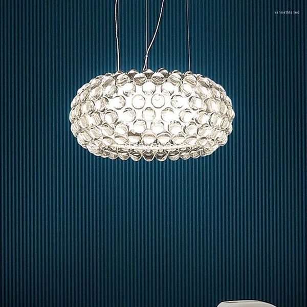 Lámparas colgantes Interior Italiano Foscarini Caboche Araña Diseñador Creativo Comedor Colgante Luces LED Sala de estar Dormitorio