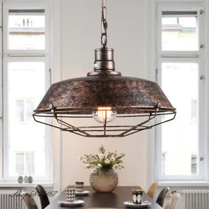 Hanglampen industriële ijzeren lichten vintage hanglamp voor eetkamer bar restaurant hangende lamp luminaire armatuur licht