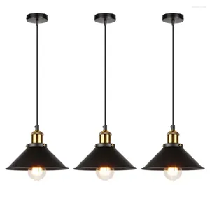 Pendant Lamps Industrial Style Hanging Light Retro Creative Personality Bar Restaurant Wrought Iron Metal Classic LED Lamp