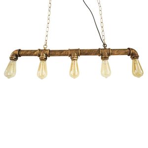 Hanger lampen industrieel vintage licht smeedijzeren pijp kroonluchter coffeeshop retro loft verlichting persoonlijkheid lamp koplightpendant