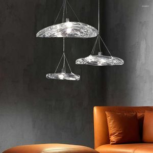 Hanglampen Italiaans ontwerpglas kroonluchter voor eetkamer slaapkamer slaapkamer bed bar lantaarnstand salontafels decorverlichting