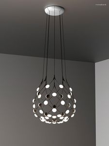 Hanglampen Italiaanse Villa Woonkamer Plafondlamp Designer Zacht Gemonteerd Duplex Gebouw Moderne Eenvoudige Slaapkamer Eetkamer