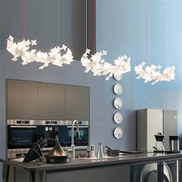 Hanglampen Italië Slamp Kroonluchter Verlichting Villa Voor Woonkamer Decoratieve Hangende Hanami Splicing Bloem Creatieve Luminare