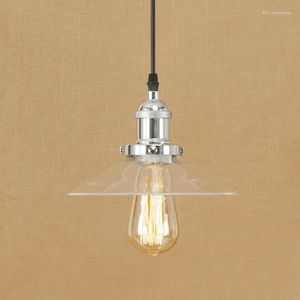 Hanglampen IWHD -stijl Loft Lights Glass Industrial Lighting Hanglamp Slaapkamer Keukenlicht Retro ijzeren suspensie Luminaire lampen