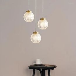 Hanglampen IWP Modern Glazen kroonluchter Binnen slaapkamer Woonkamer Aisle Achtergrond Decoratief Hangende Light Bar Eettentafel Lichten