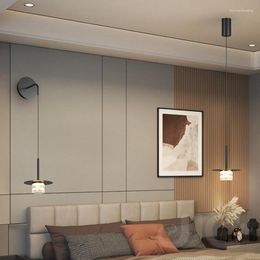 Hanglampen JJC Luxe en minimalistisch design Sense Long Line Kroonluchter Licht Nordic Eenvoudige woonkamerlamp LED-eetkamer