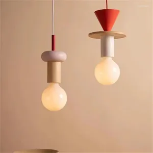 Hanglampen JUNIT Dia Lamp Modern Hout Licht Eettafel Verlichting Deisign Kleine Hangende Woonkamer Keuken Deco Verlichting