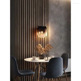 Hanglampen Lamp Led Art Kroonluchter Licht Kamer Decor Nordic Eenvoudig Nachtkastje Kleine Persoonlijkheid Creatief Restaurant Cafe Glas Hangend