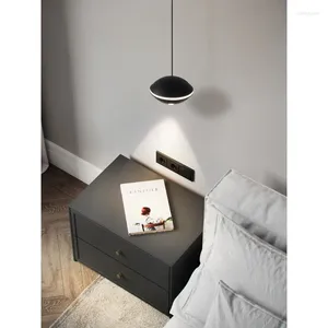 Lampes suspendues lampe LED Art lustre lumière chambre décor décoration de noël chevet minimaliste luxe mur aluminium nordique