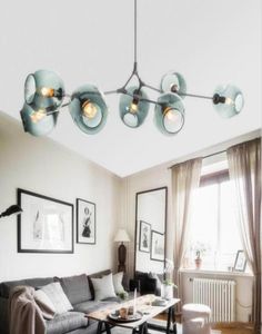 Pendants lampes en verre LED LINDSEY ADELMAN CHANDELIER CUISINE BEAR MAGIQUES SUSPENSION DU RHANC