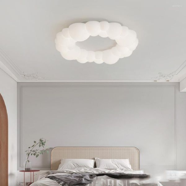 Lampes suspendues Lampe à LED Minimaliste Nordique Nuages Salon Salle À Manger Décor À La Maison Chambre Plafond Suspension Lumière