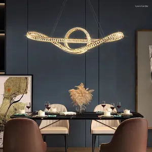 Lampes suspendues LED moderne salle à manger décoration suspendue fpendant lampe lustre pour ou plafond éclairages intérieurs accessoires de cuisine art