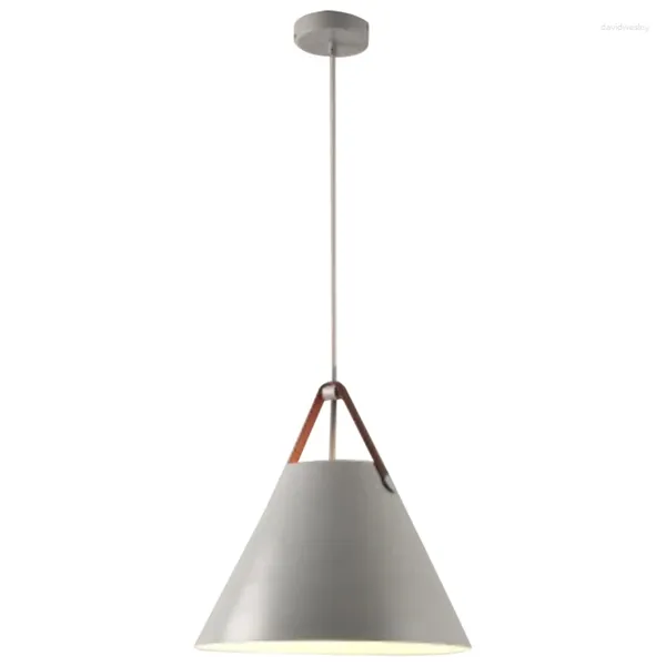 Lampes suspendues LED lampes suspendues chevet moderne Europe pour luminaire de cuisine blanc