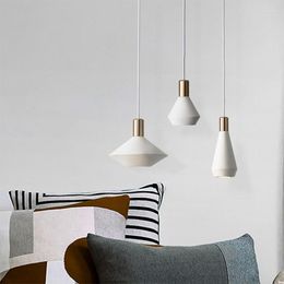 Pendants Light Light Simple LED Restaurant suspendu Lighting Living Room Bedroom Halway Bar Nordic Creative El Home Decor Lampe