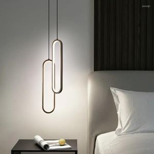 Lámparas colgantes Iluminación Lámpara de latón Pantalla colgante Lámparas de luz decorativas Techo Cocina