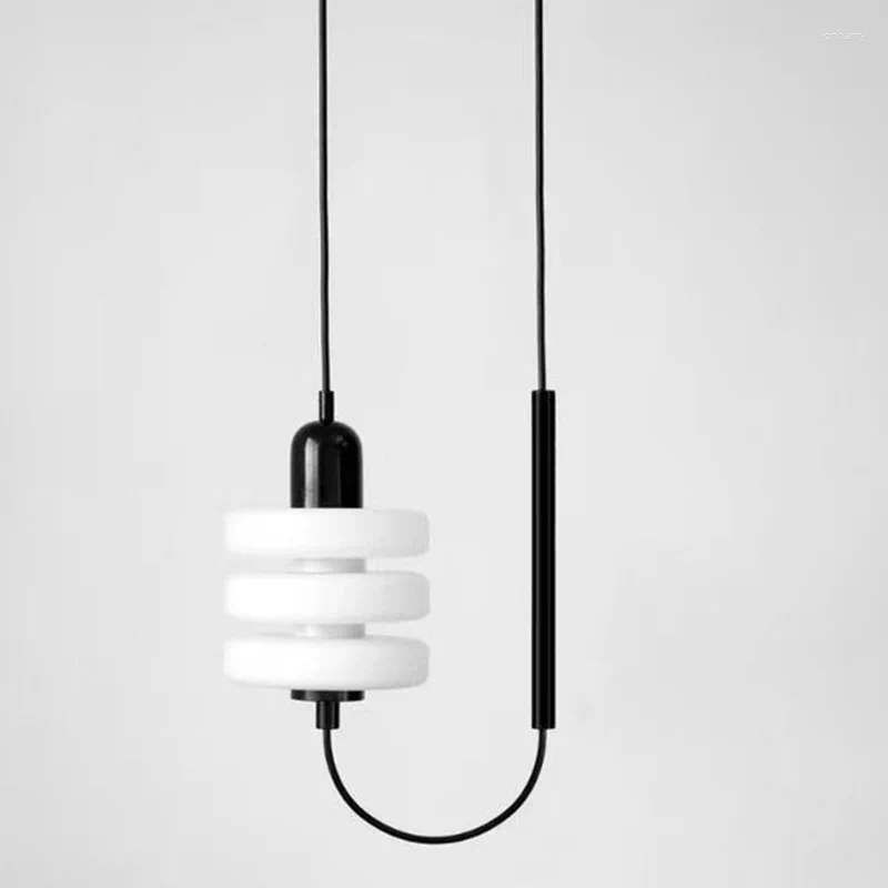 Hanglampen Verlichting Vintage Retro Licht Plafond Hangende Led-armaturen Residentiële Glazen Doos Verlichting Bal