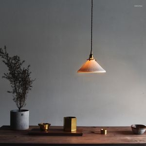 Hangende lampen loft industriële lamp led verlichtingsarmaturen keramiek Noordse vintage lichten slaapkamer hanglamo eetcafé lampara colgante