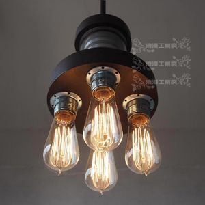 Lampes suspendues Loft industriel vent américain rétro décoré espace grand équipement pendentif lumièrespendentif