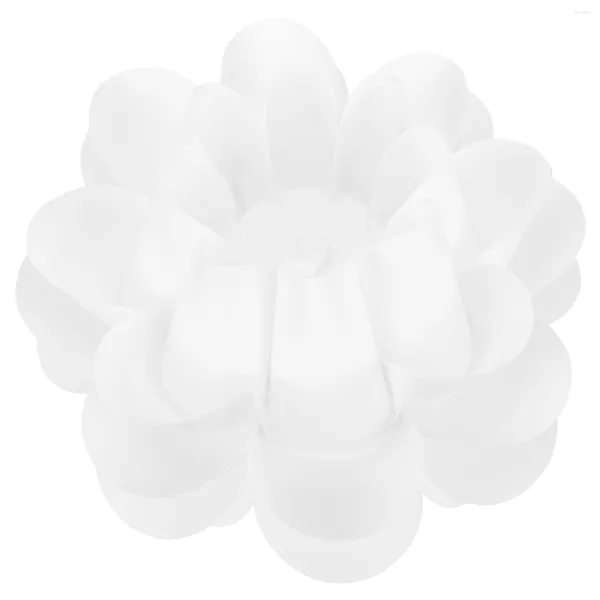 Lámparas colgantes Lotus Lampshade Light Cover LED Linterna Decorativa Araña Estilo Simple Colgante PP Accesorio Adornar Retro Hogar