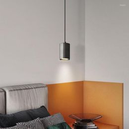 Lampes suspendues Lustre moderne tout en cuivre pour salon salle à manger intérieur créatif chambre chevet barre d'étude GU10 plafonnier éclairage