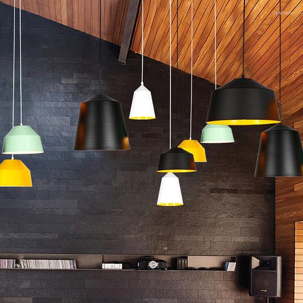 Lampade a sospensione Moderna Gabbia Luce Ferro Nero Appeso Lampadina Led Vintage E27 Per Sala da Pranzo Ristorante Bancone Bar Loft Industriale