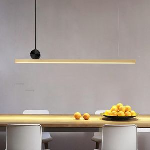 Lámparas colgantes Techo moderno Hierro Tira de luces LED Iluminación Interior Decoración para el hogar Lámpara colgante Lámpara colgante