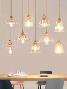 Lampes suspendues plafonniers modernes lustre araignée clair cordon de lampe bois ampoule fer Cage déco Maison décor marocain