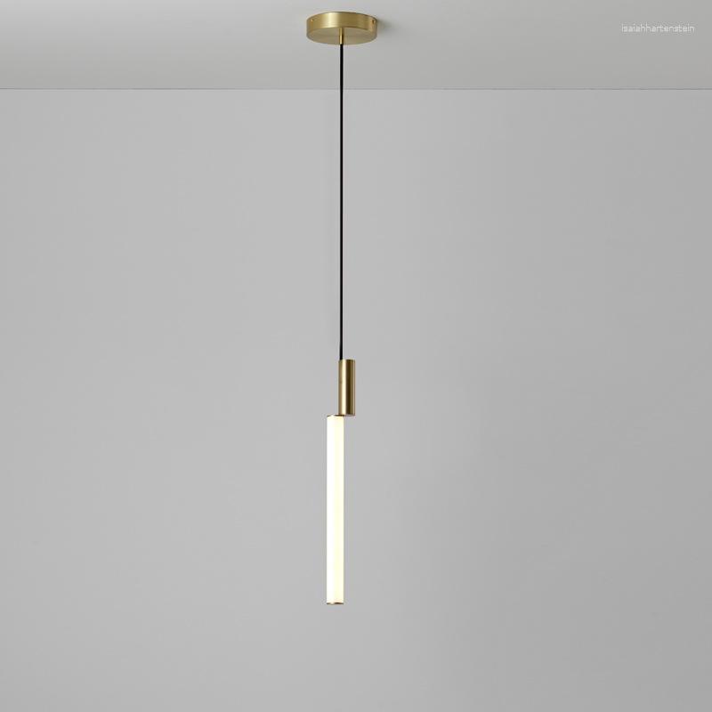 Hängslampor moderna taklampor runt järnkrona mini bar led ljus lyxdesigner ljuskrona