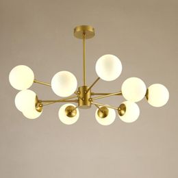 Hangende lampen moderne kroonluchter verlichting led gouden kroonluchters ijzer glans de teto indoor lustres para sala jantar woonkamer d402pendant