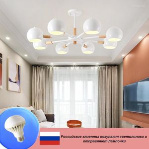 Hangende lampen moderne kroonluchters woonkamer lamp slaapkamer plafond keuken lichte led lichten 220V home decor verlichting