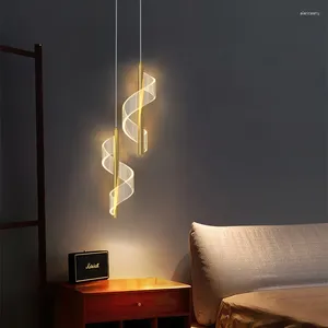Lampes suspendues modernes créatives LED lumières éclairage intérieur lampe suspendue pour la maison chevet salon décoration tables à manger allée