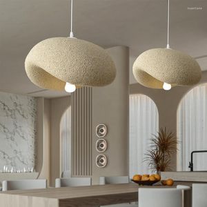 Hanglampen modern design wabi sabi kroonluchter Japanse stijl keuken eetzaal woonkamer slaapkamer kunsttafel bar licht