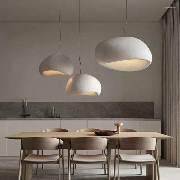 Lampes suspendues design moderne LED lumières haut polymère suspendu pour plafond cuisine salon salle à manger Table chambre intérieur